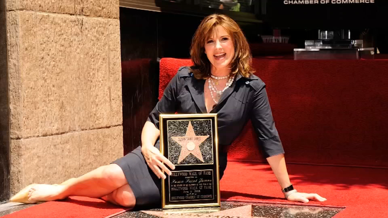 Susan Saint James smiling warmly, a beloved actress from McMillan & Wife and Kate & Allie