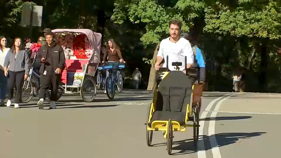 TCS NYC Marathon: Man to push cousin with cerebral palsy 26.2 miles in racing wheelchair
       — WABC-TV Eyewitness News (ABC7 NY)